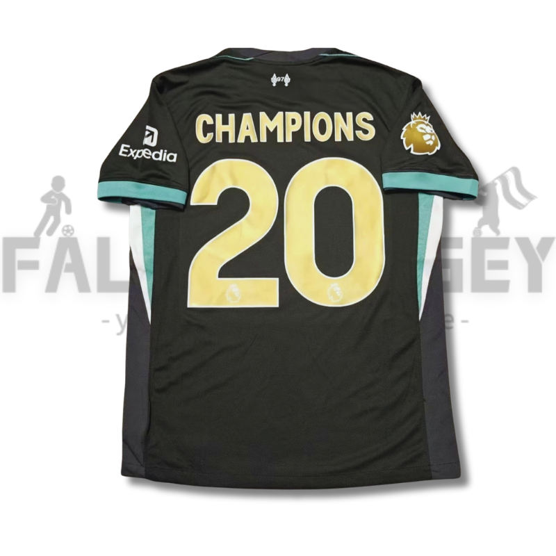 2024/2025 Liverpool Away EPL league Champions 20 Football Jersey( Player Edition )