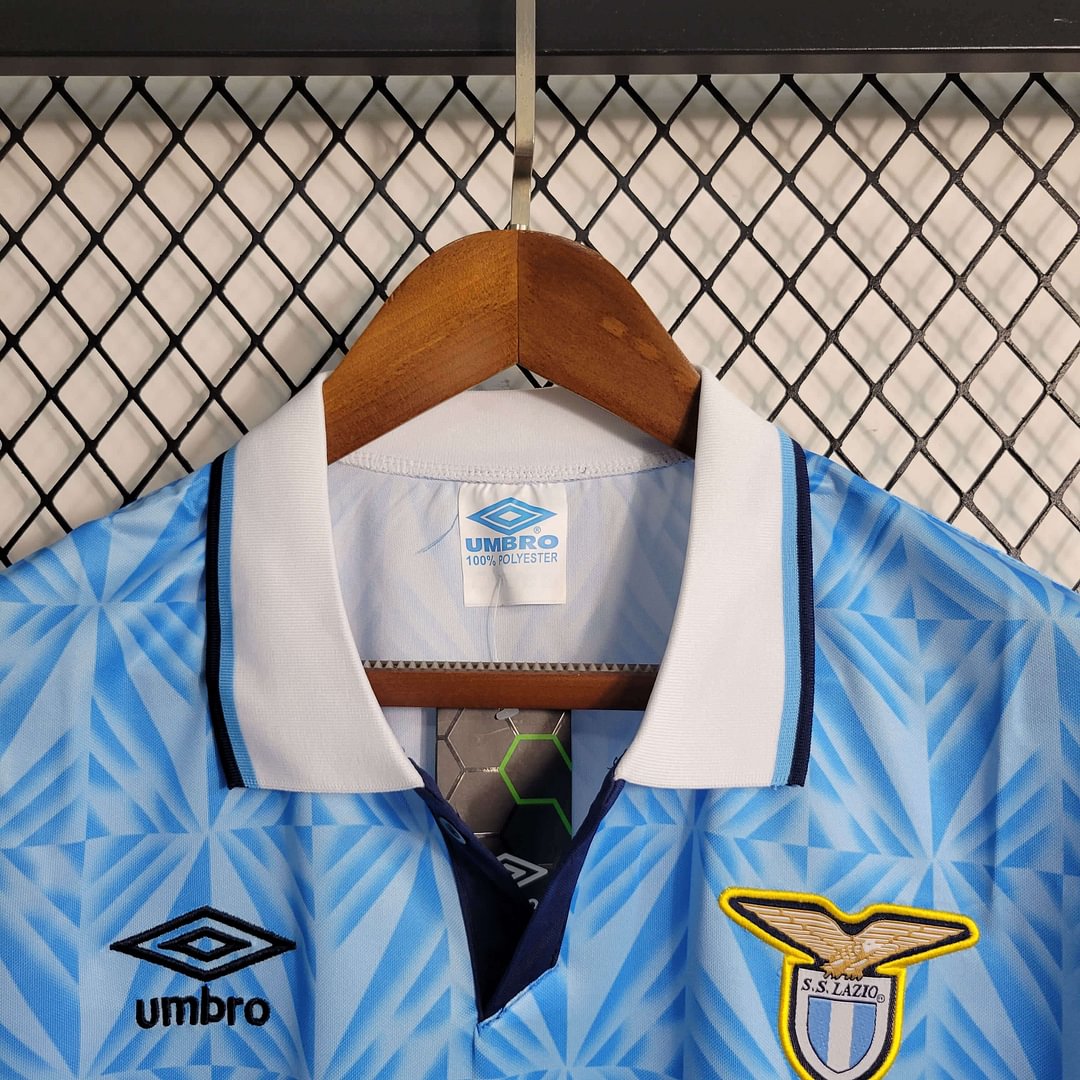 1991/1992 Retro Lazio Home Football Shirt( Fans Edition )