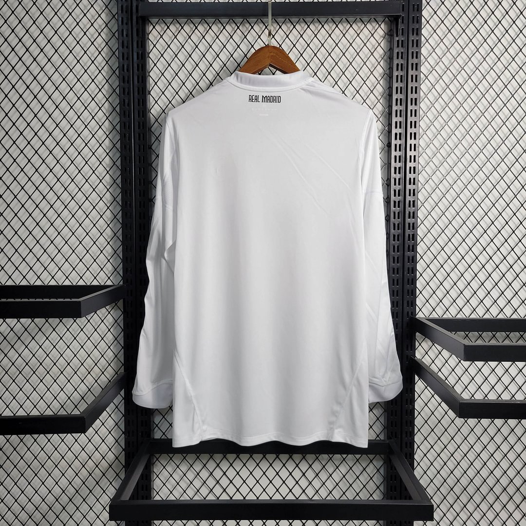 2010/2011 Real Madrid Retro Long Sleeve Home Football Shirt