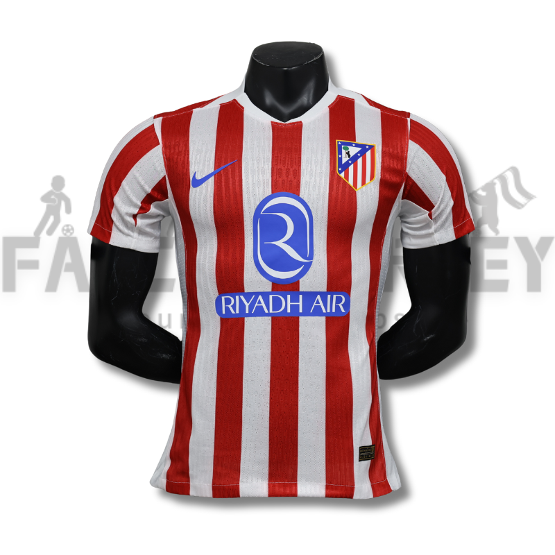 2025/2026 Atletico Madrid Home Football Shirt (Player Version)