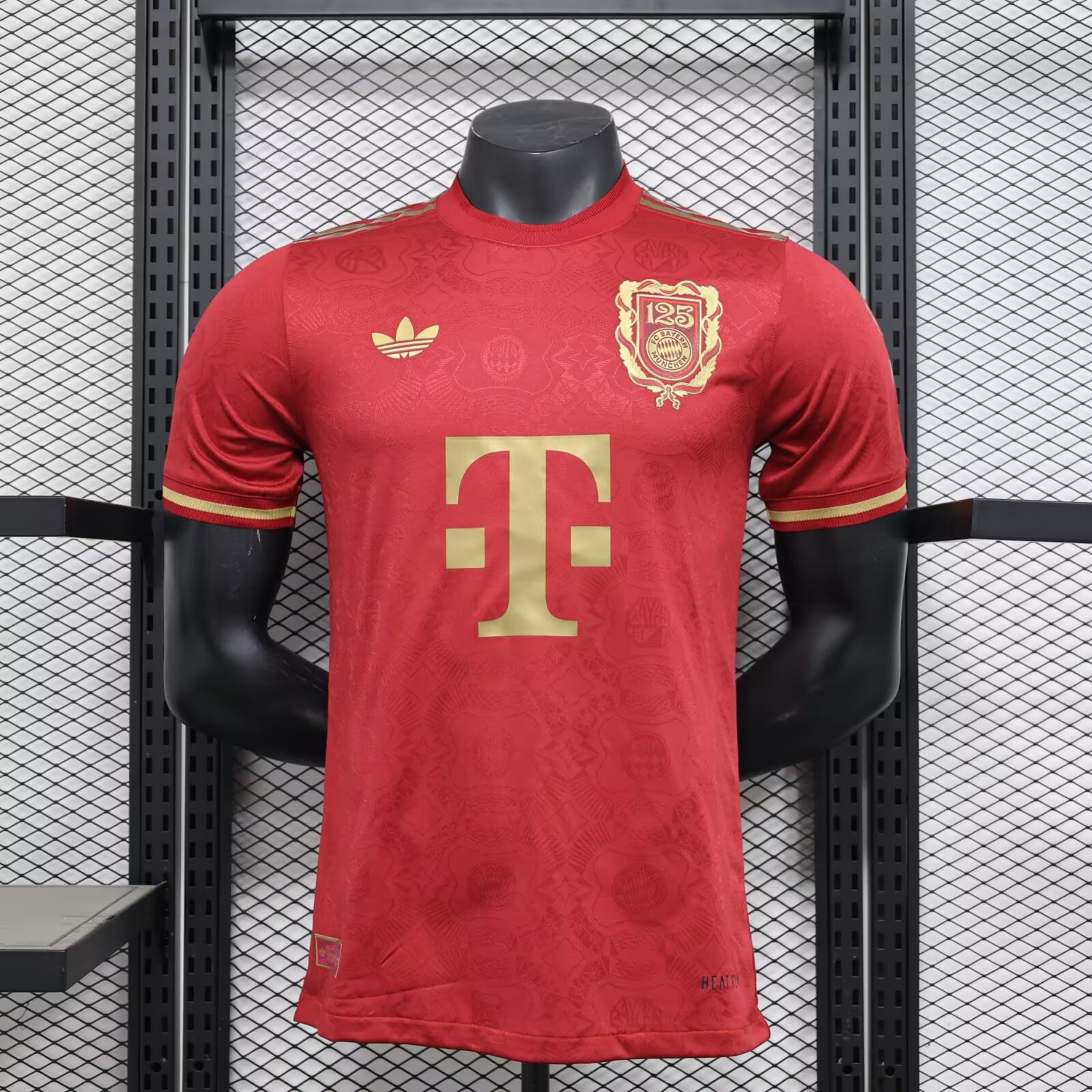 2025/2026 Bayern Munchen Red 125th Anniversary Jersey(Player Version0