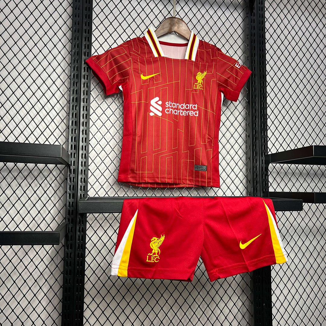 2024/2025 Liverpool Home Football Shirt (For Kids)