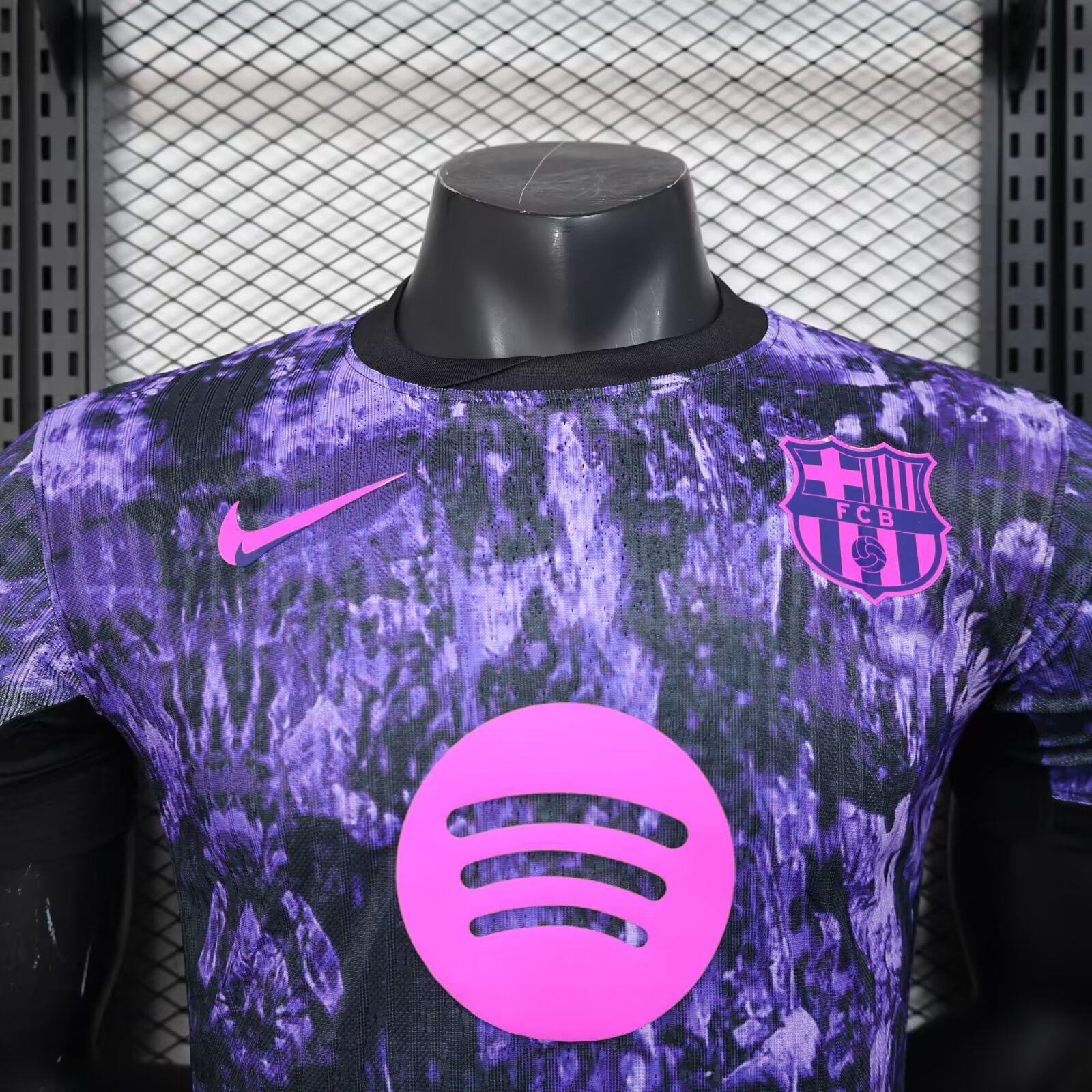 25/26 Barcelona Purple pre match training uniform Jersey(Player Version)