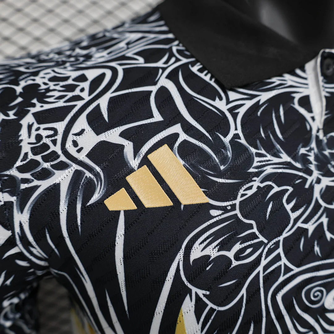2024/2025 Real Madrid Special Gold Dragon Edition Football Shirt For Player Version