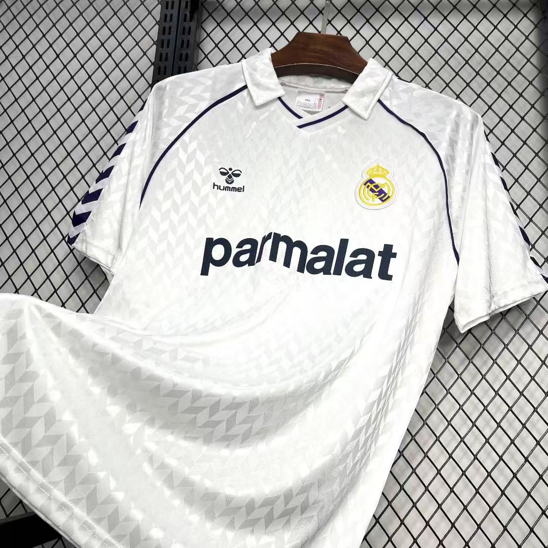 1988 Real Madrid Domicile Retro Jersey