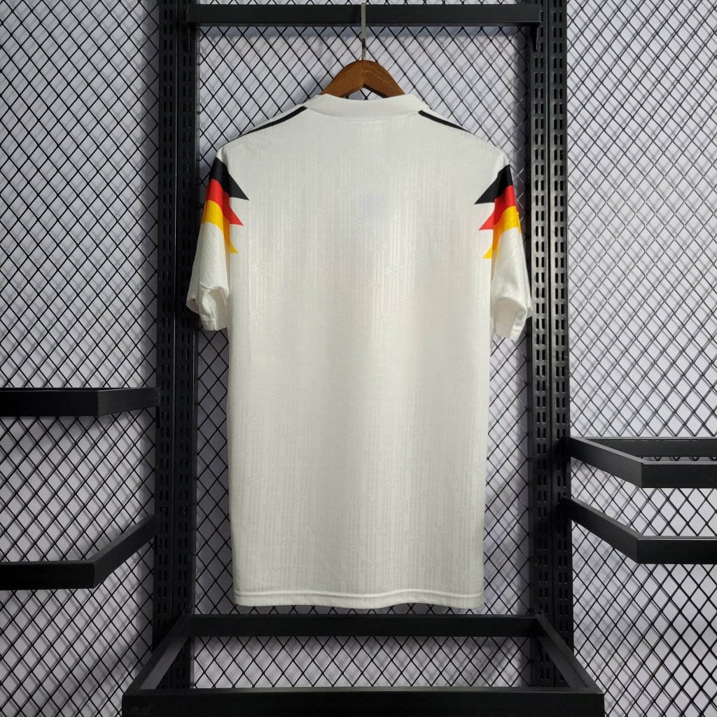 1990 Germany Retro Home Football Shirt( Fans Edition )