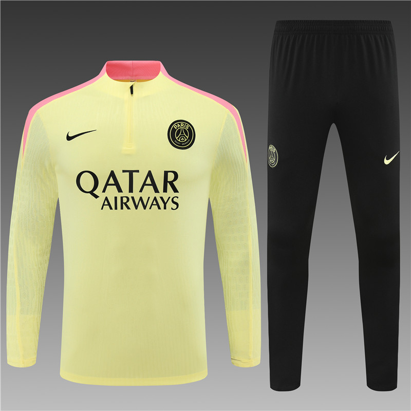 2024/2025 Paris Saint-Germain Light Yellow Player Edition