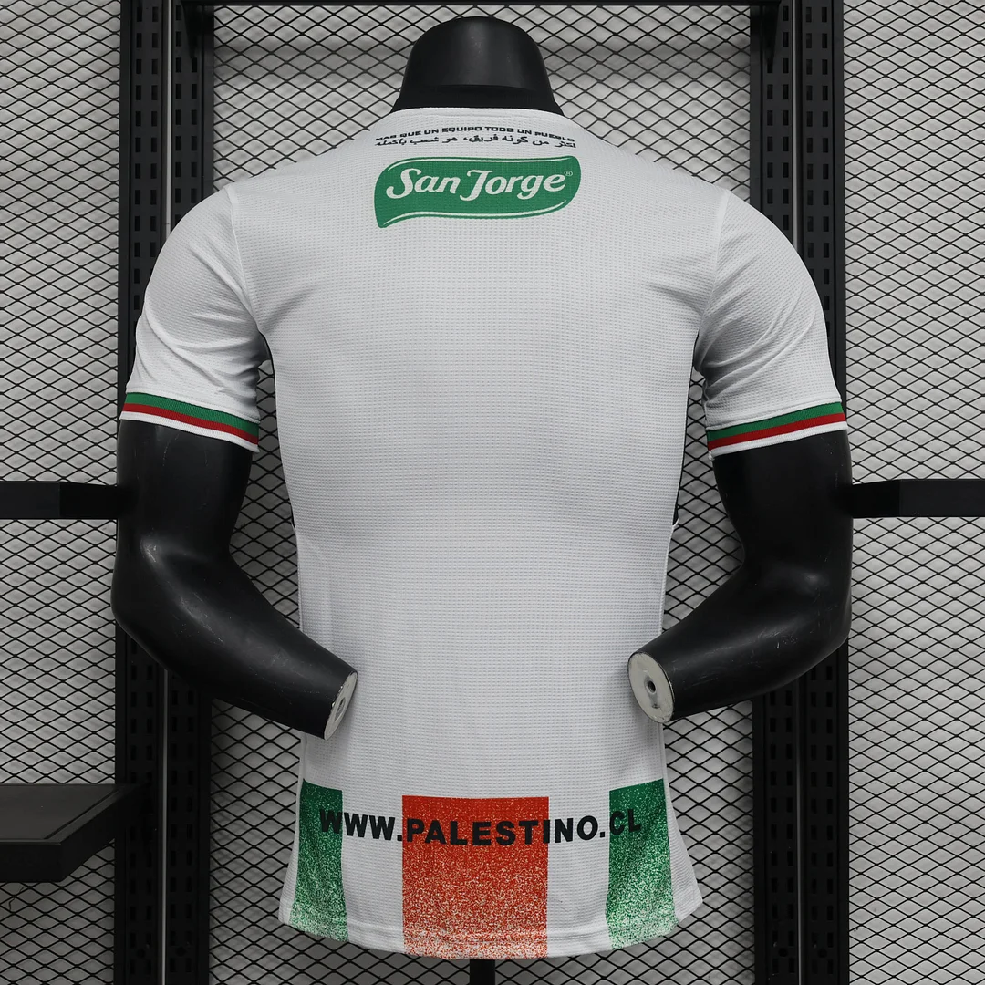 2024/2025 Player Version Club Deportivo Palestino Home Football Shirt