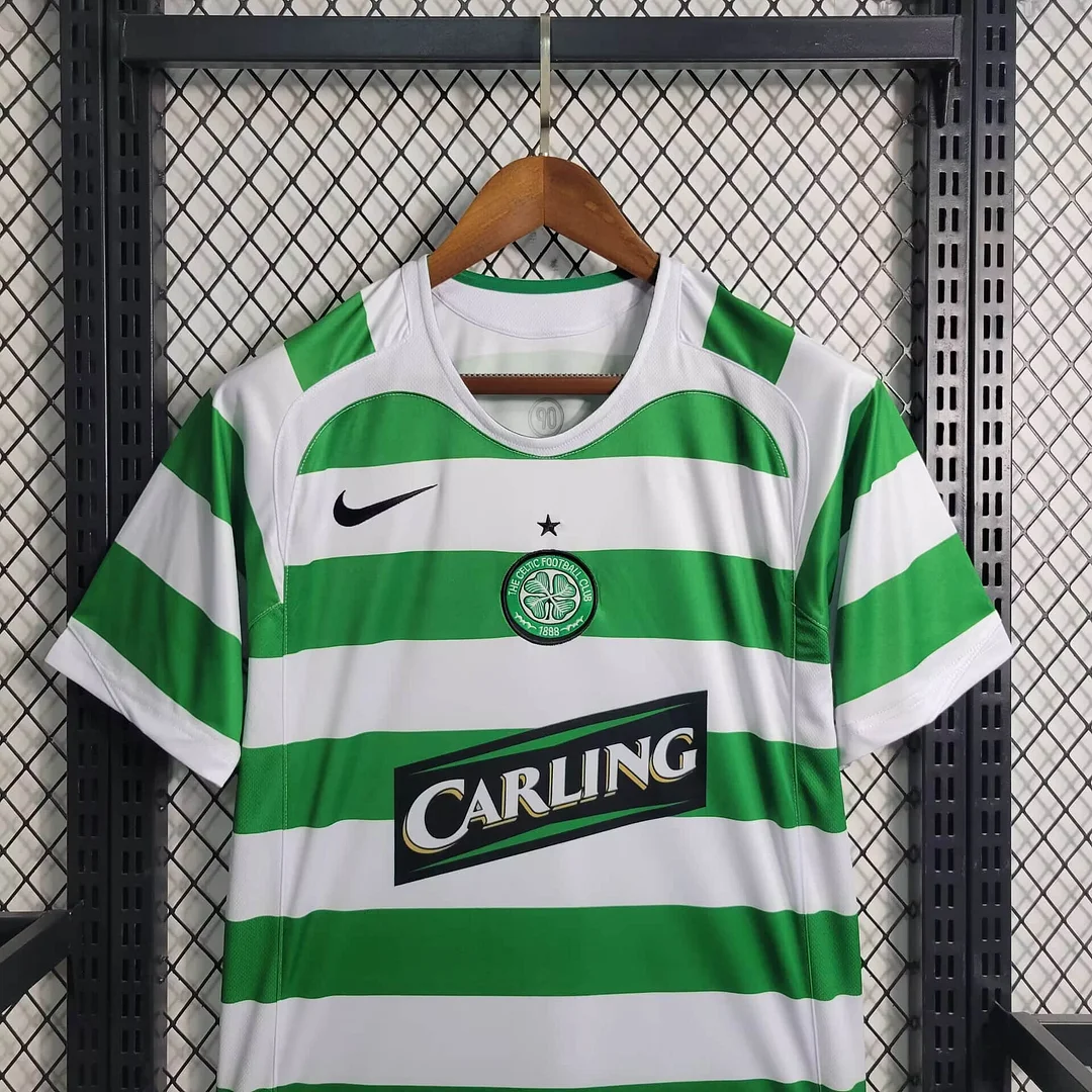 2005/2006 Retro Celtic Home Football Shirt( Fans Edition )