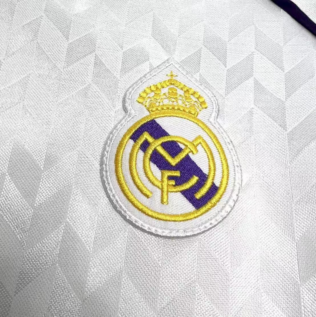 1988 Real Madrid Domicile Retro Jersey