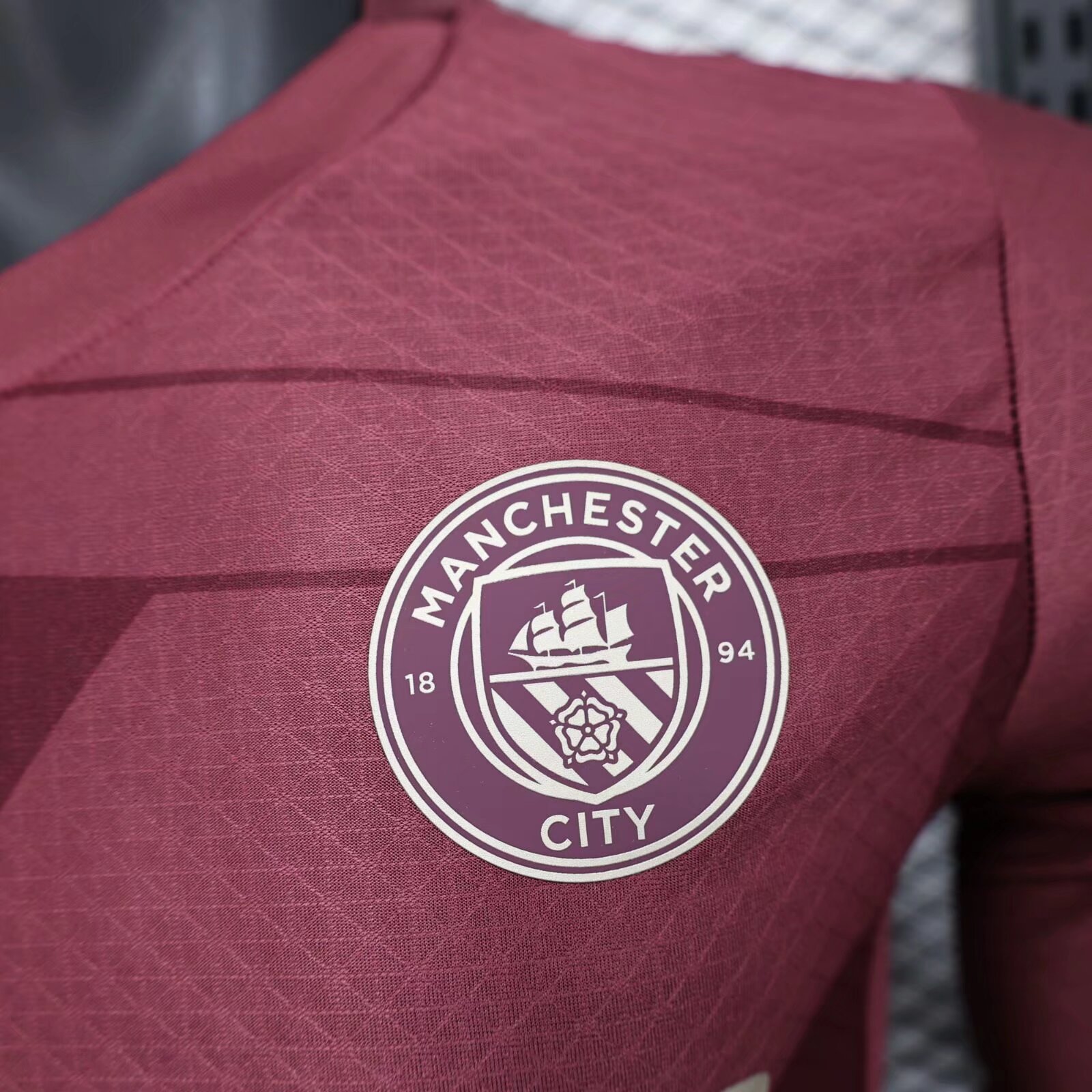 2024/2025 Manchester City Long Sleeve Second Away Football Shirt For Player Version