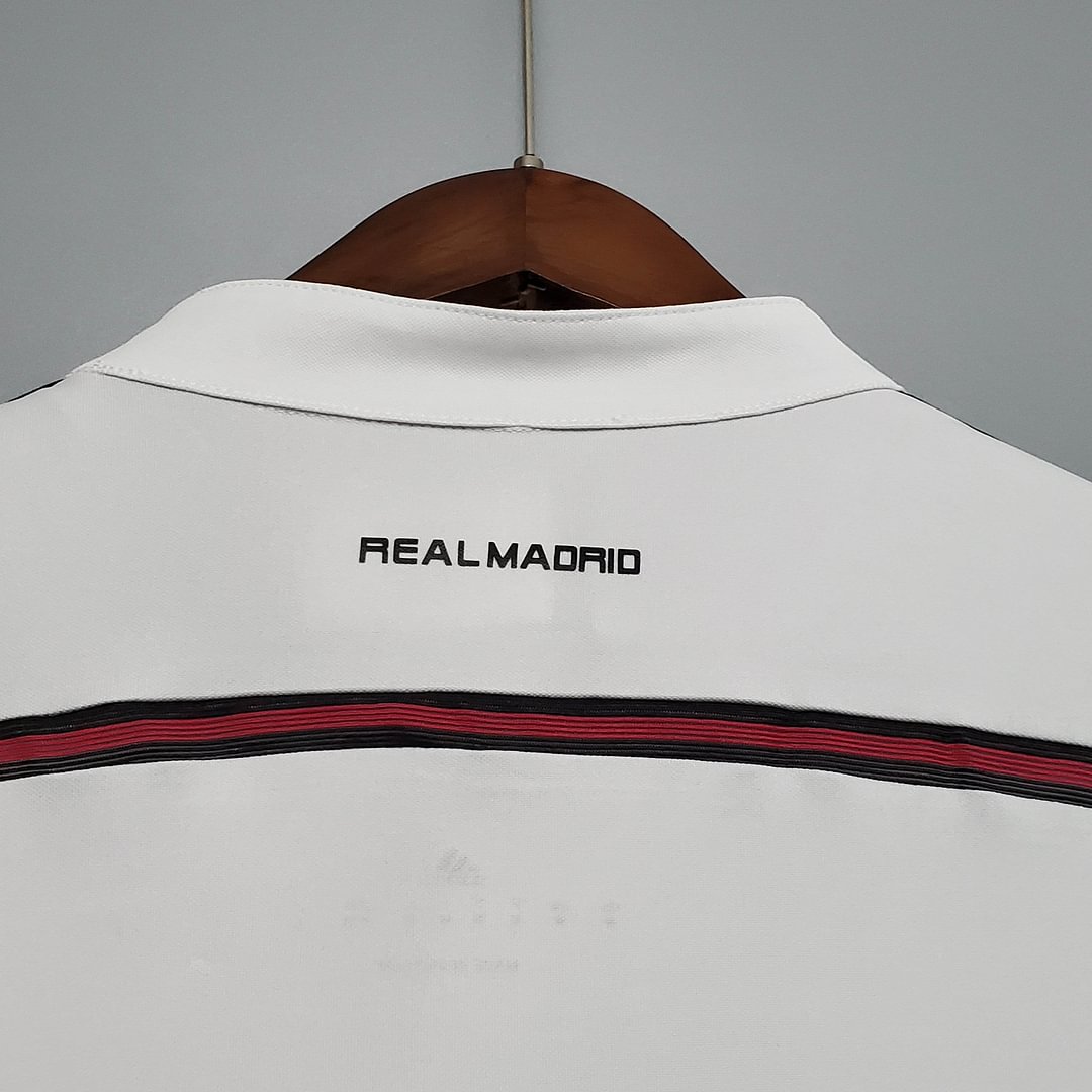 2014/2015 Real Madrid Retro Long Sleeve Home Football Shirt