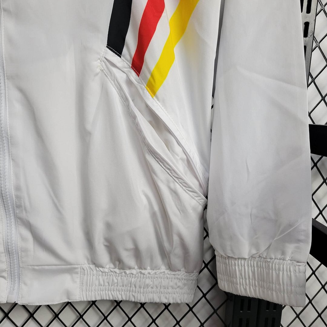 2024 Germany White Windbreaker Football Shirt