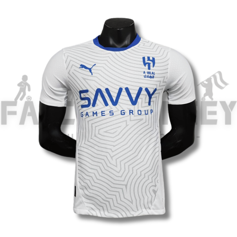 2024/2025 Al Hilal Away Football Shirt(Player Version )