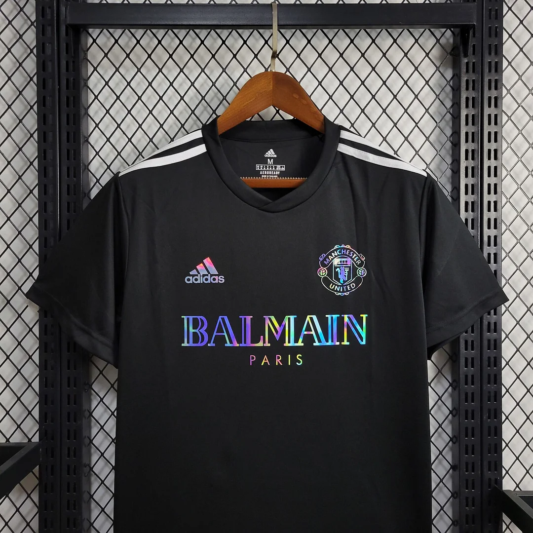 2024/2025 Manchester United Casual Shirt Black For Fans Version