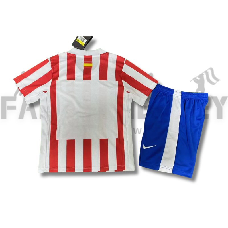 2025/2026 Atletico Madrid Home Football Shirt (For Kids )