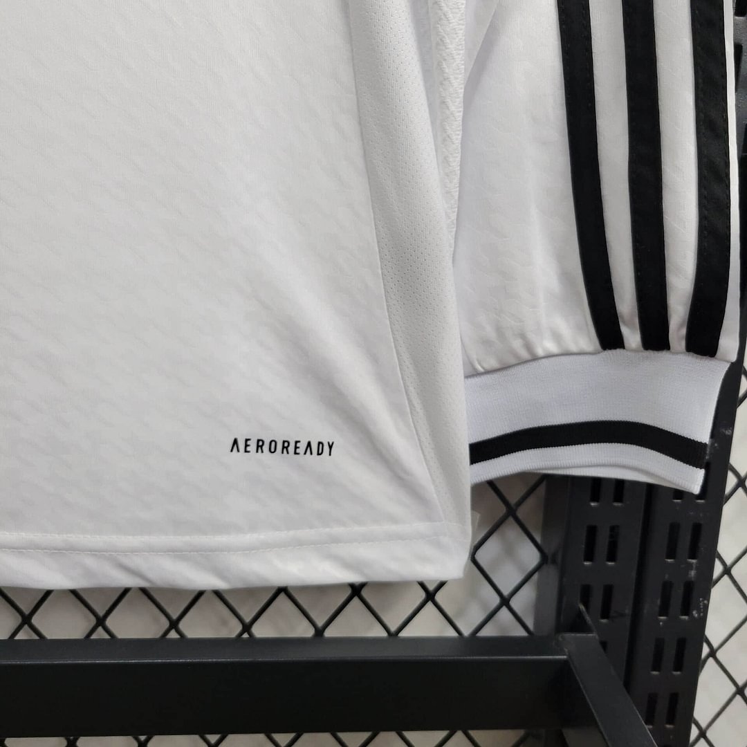2024/2025 Real Madrid Home Long Sleeve Football Shirt