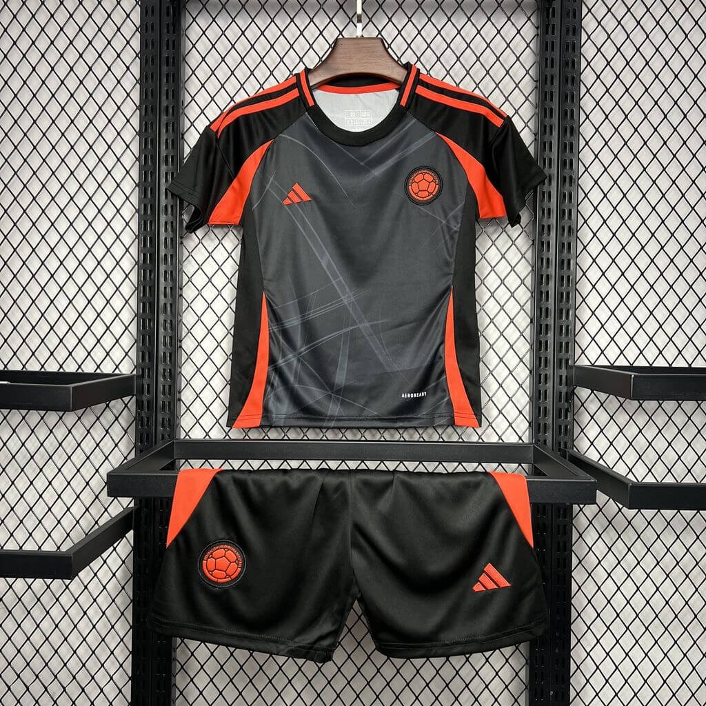 2024 Colombia Away Football Shirt Kids
