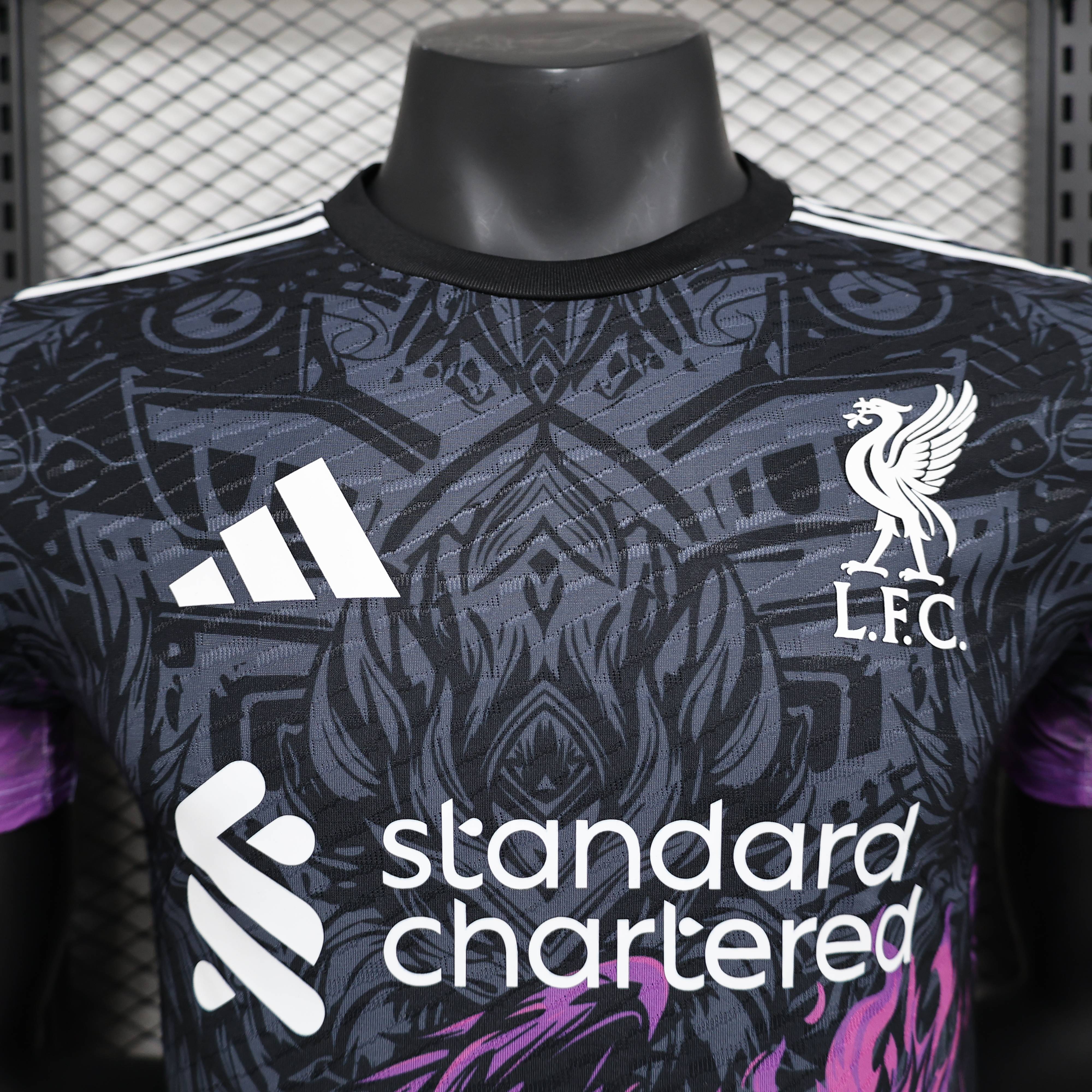 2024/2025 Liverpool Black & Purple Special Edition Football Jersey(Player Edition)