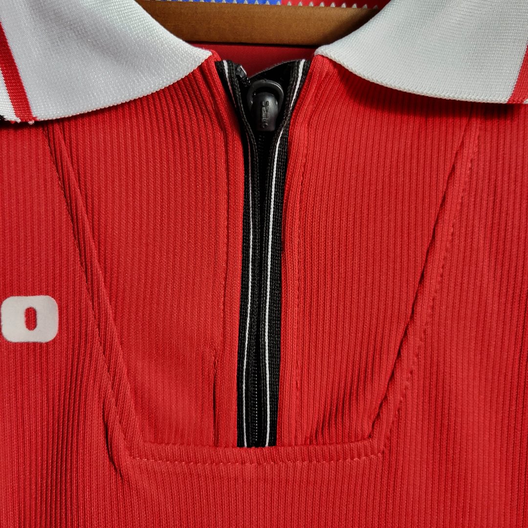 1998/1999 Manchester United Retro Long Sleeve Home Football Shirt