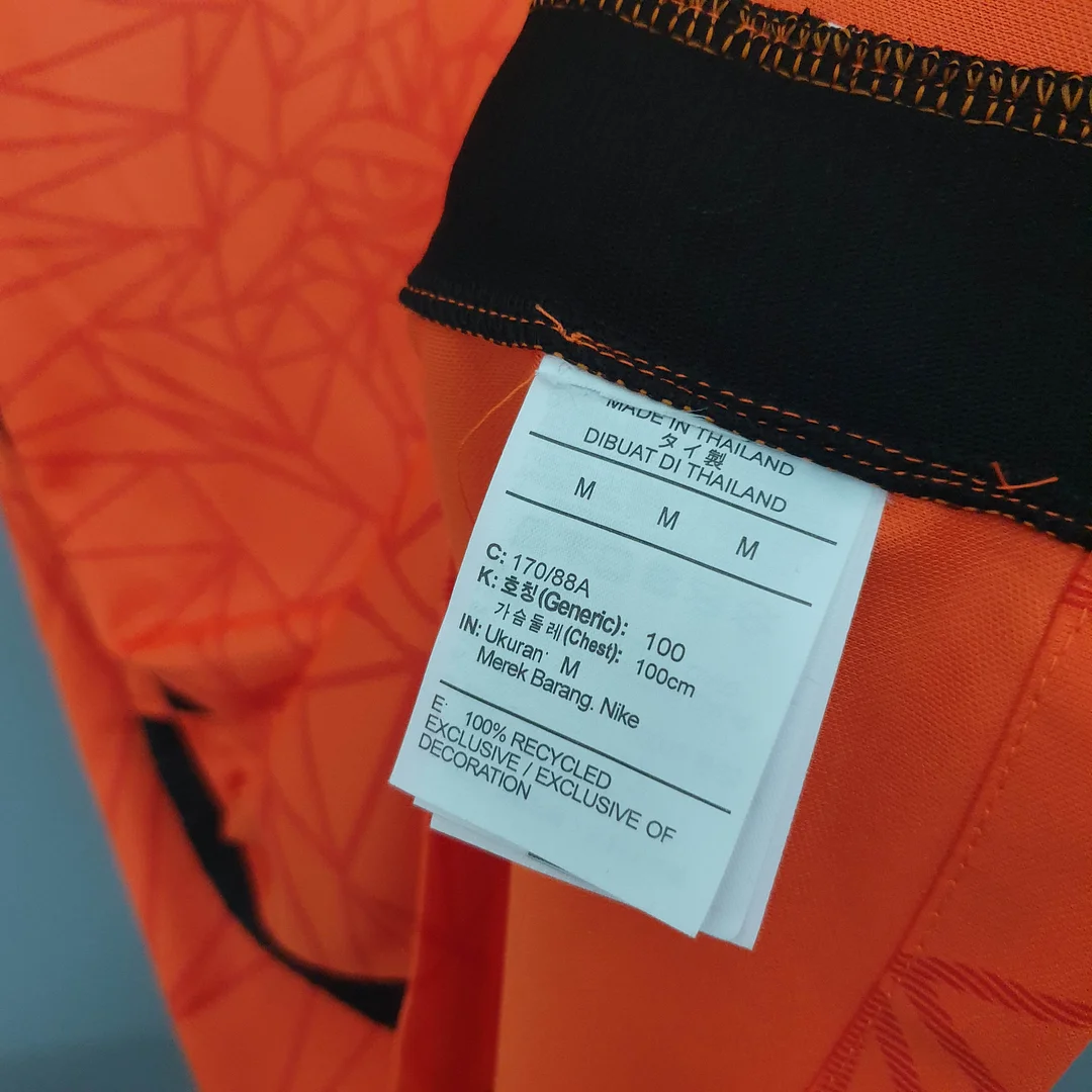 2020 Netherlands Home Football Shirt( Fans Edition )