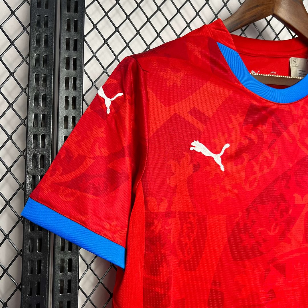 2024 Czech Republic Home Football Shirt( Fans Edition )