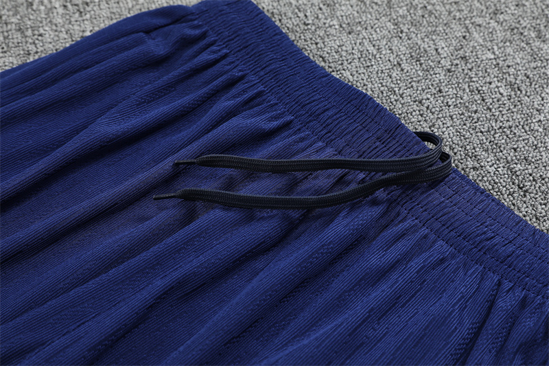 2025/2026 Paris Saint-Germain Royal Blue half zip training suit set