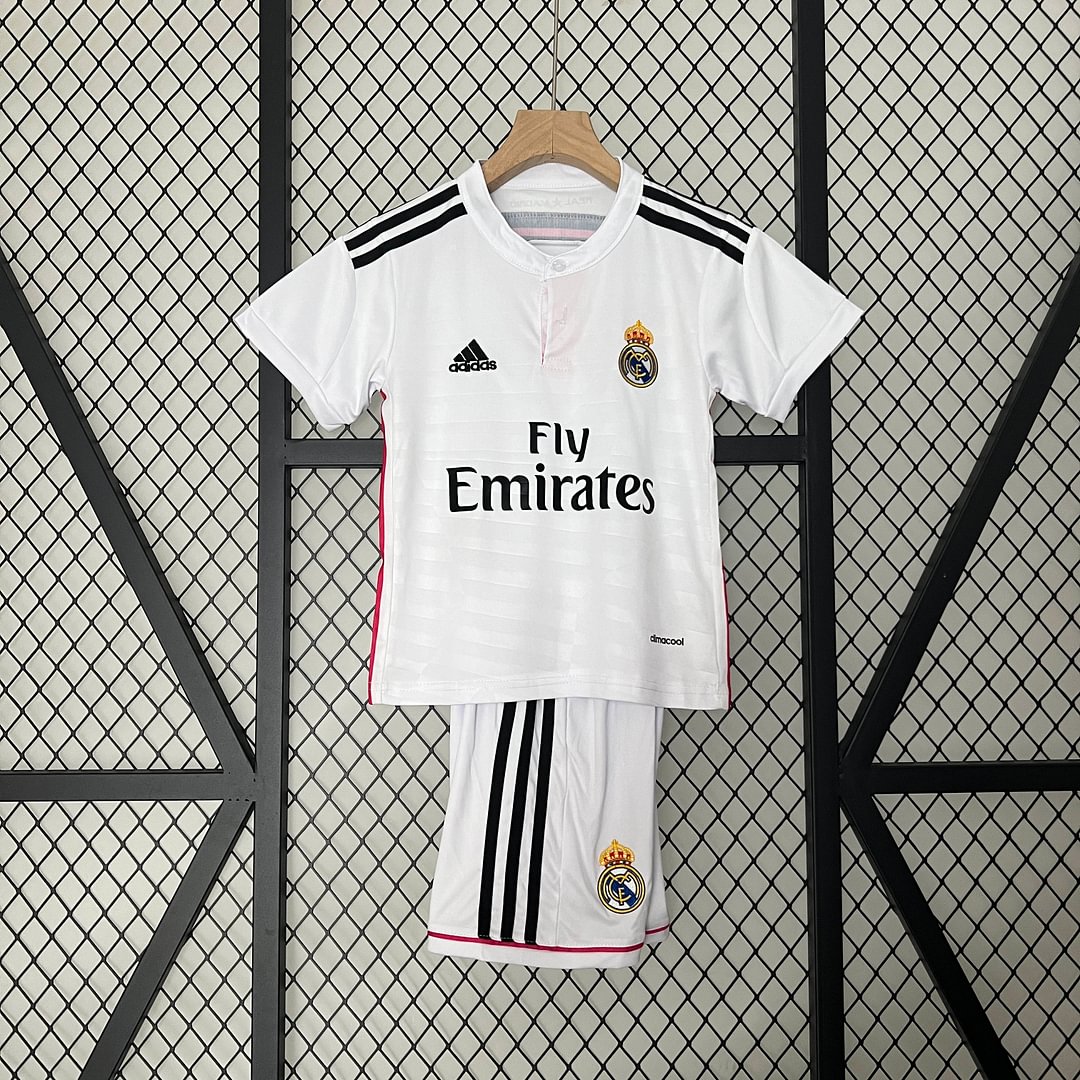 2014/2015 Real Madrid Retro Home Football Shirt Kids Size