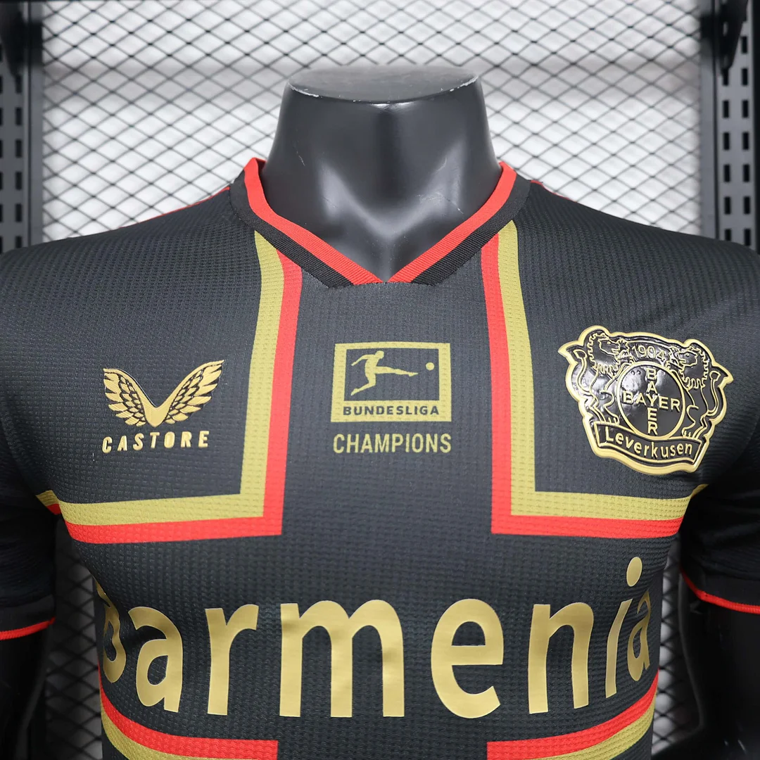 2024/2025 Leverkusen Limited Edition Black Football Shirt(Player Version)