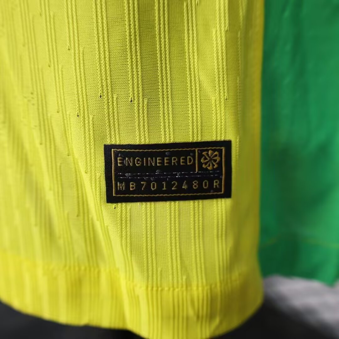 2025/2026 Brazil Long sleeves Home Football Shirt For Player Version