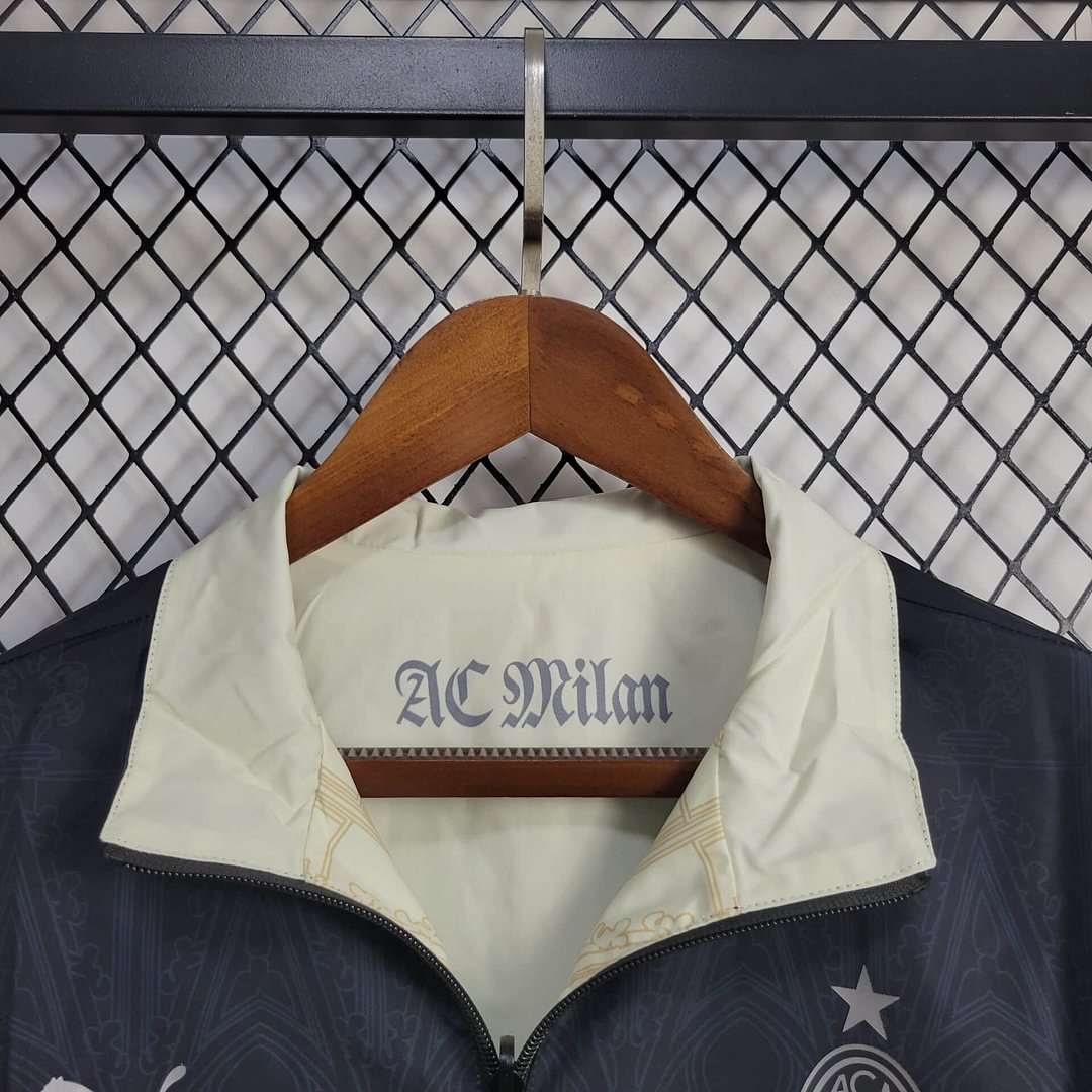 2024/2025 AC Milan Reversible Windbreaker Football Shirt