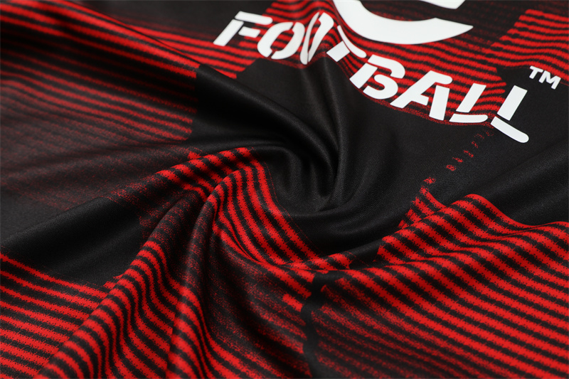 2024/2025 AC Milan Red Camouflage Training Suit Football Shirt