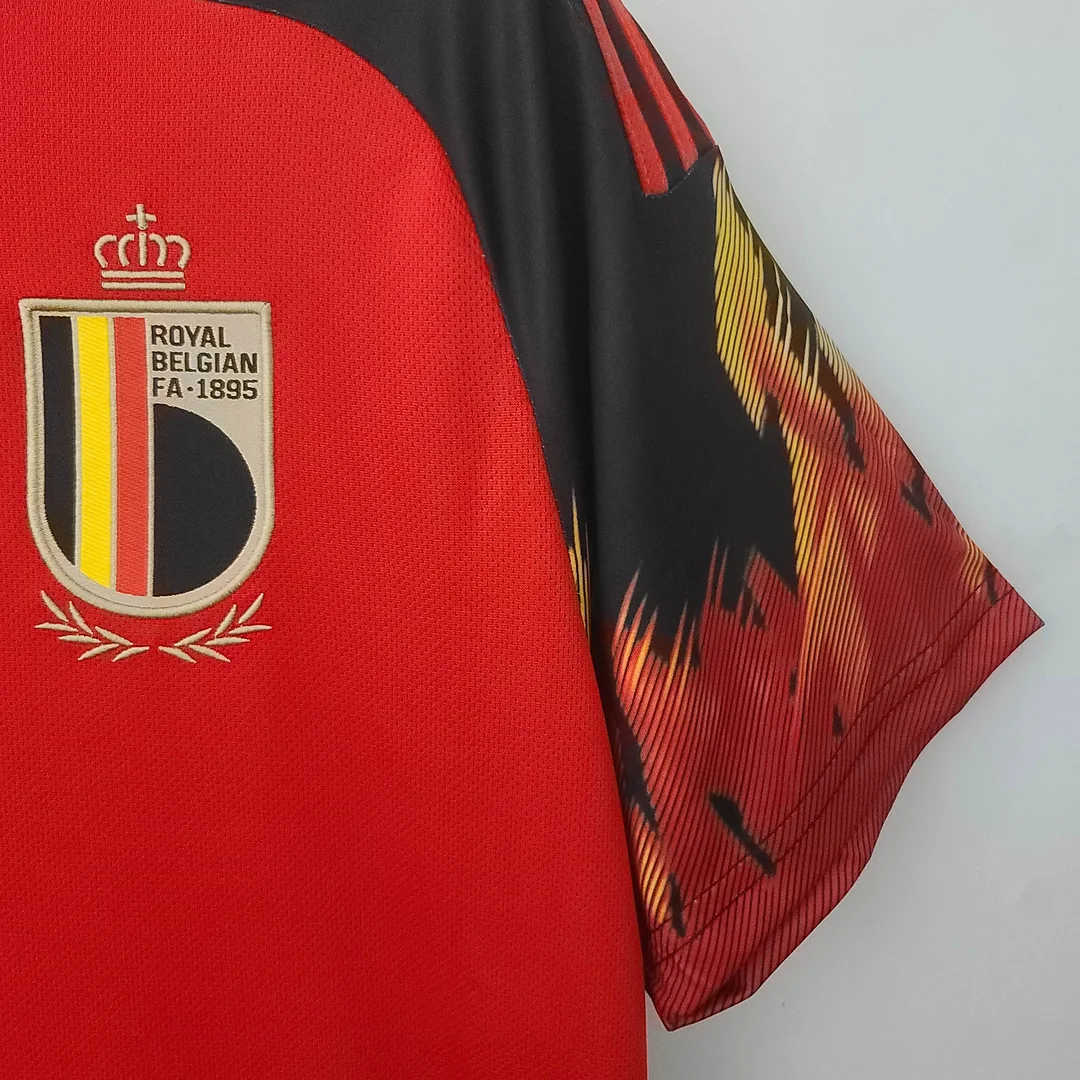 2022 Belgium Home Football Shirt( Fans Edition )