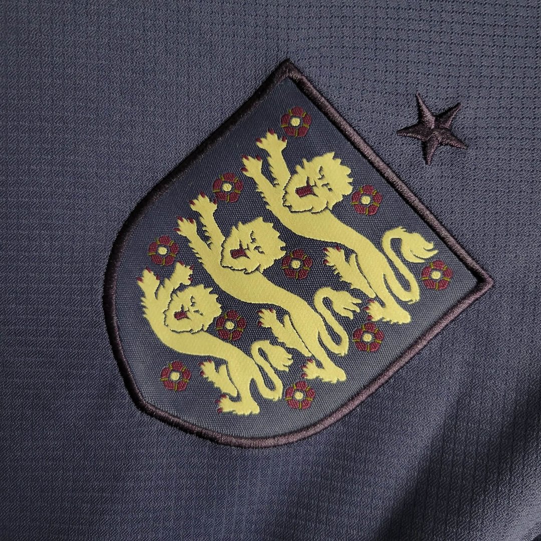 2024 England Long Sleeve Away Football Shirt