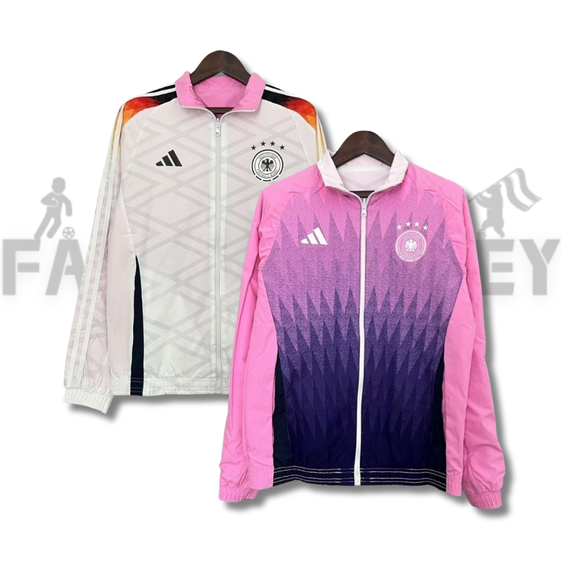 2024/2025 Germany (Purple-White) Reversible Windbreaker Football Shirt
