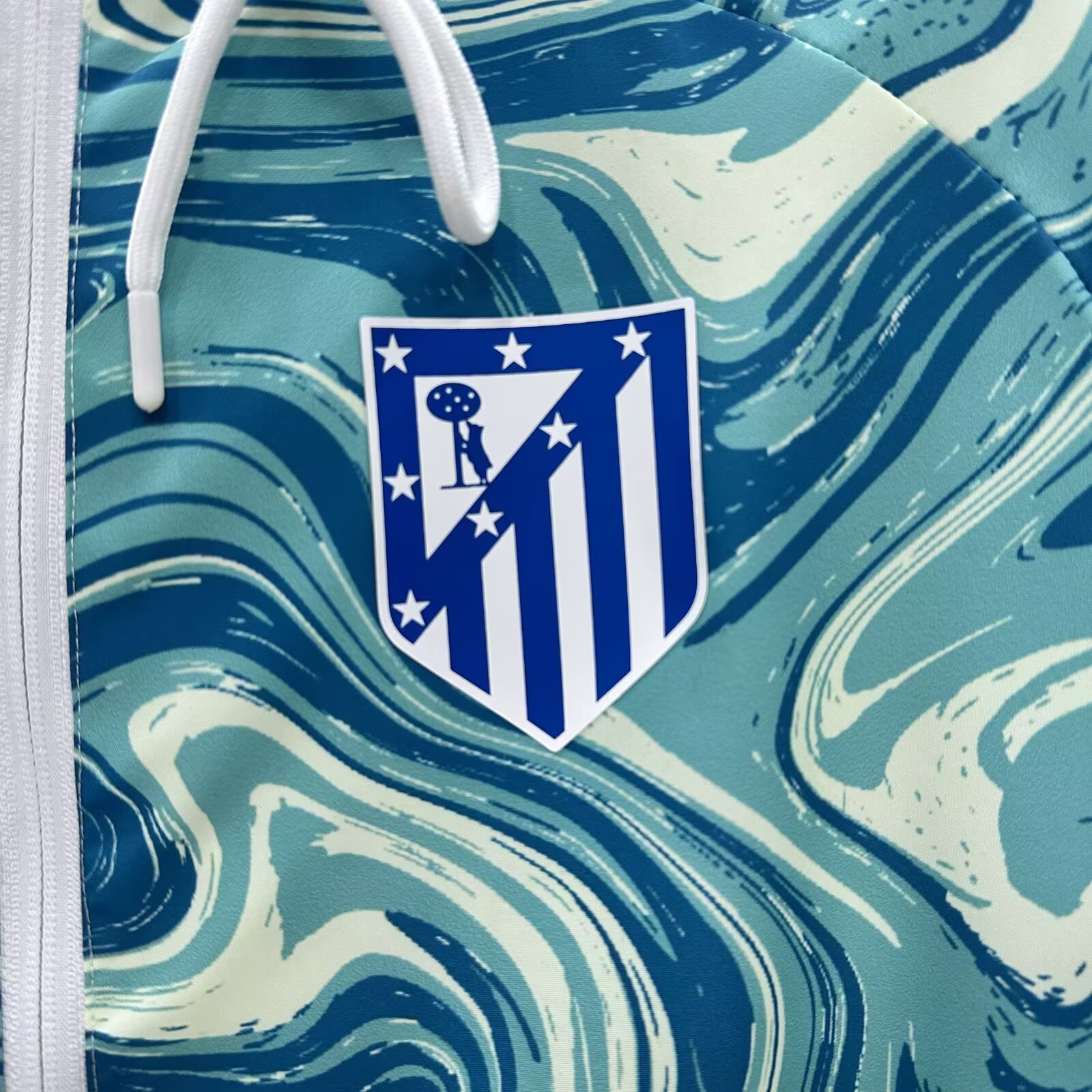 2025/2026 Atletico Madrid Reversible Windbreaker Football Shirt