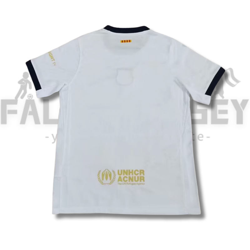 24/25 Barcelona White Coldplay Jersey(Fans version)