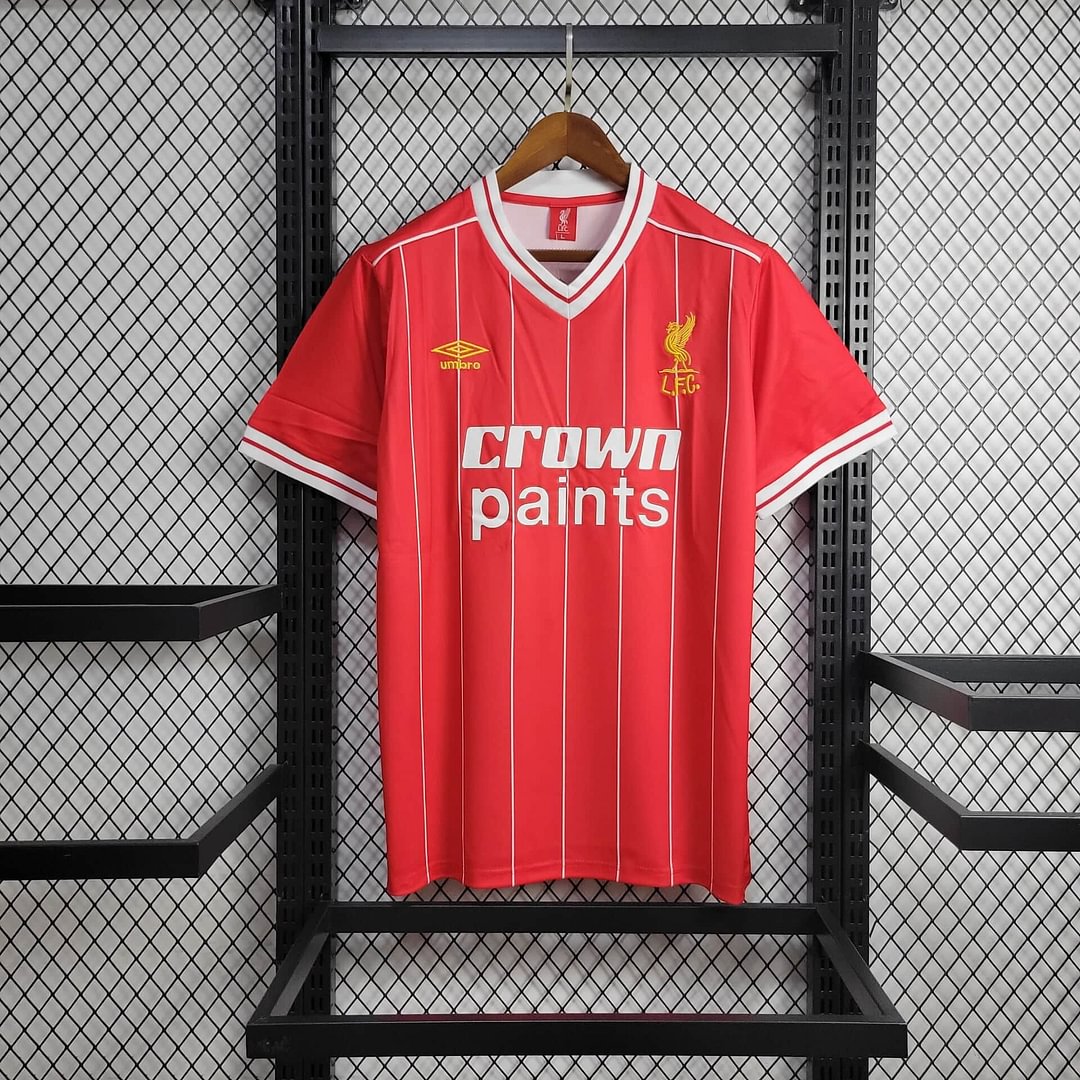 1981/1984 Retro Liverpool Home Football Shirt