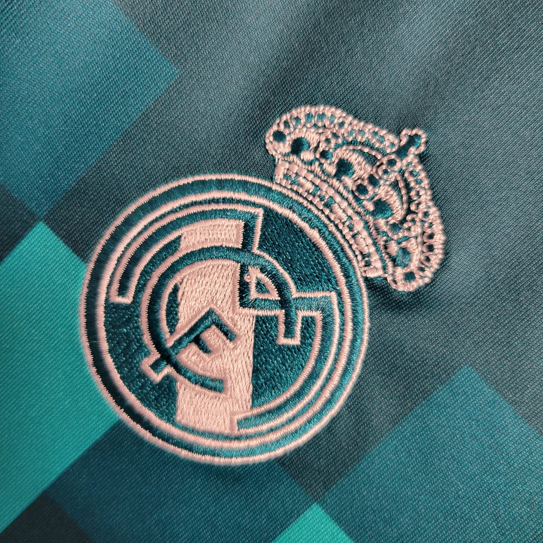 2017/2018 Real Madrid Retro Third Away Football Shirt