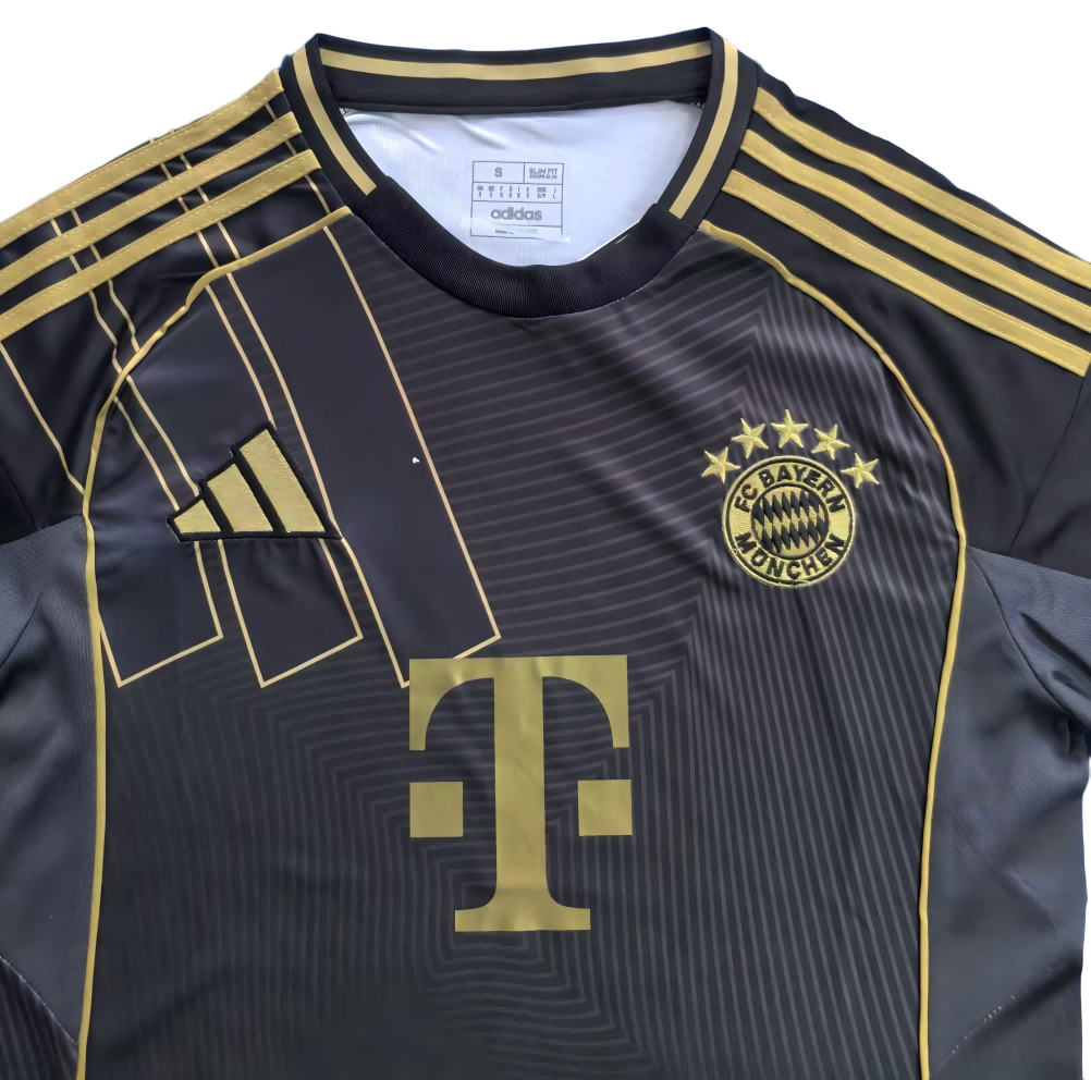 2025/2026 Bayern Munchen Black Training Jersey(Fans Version)