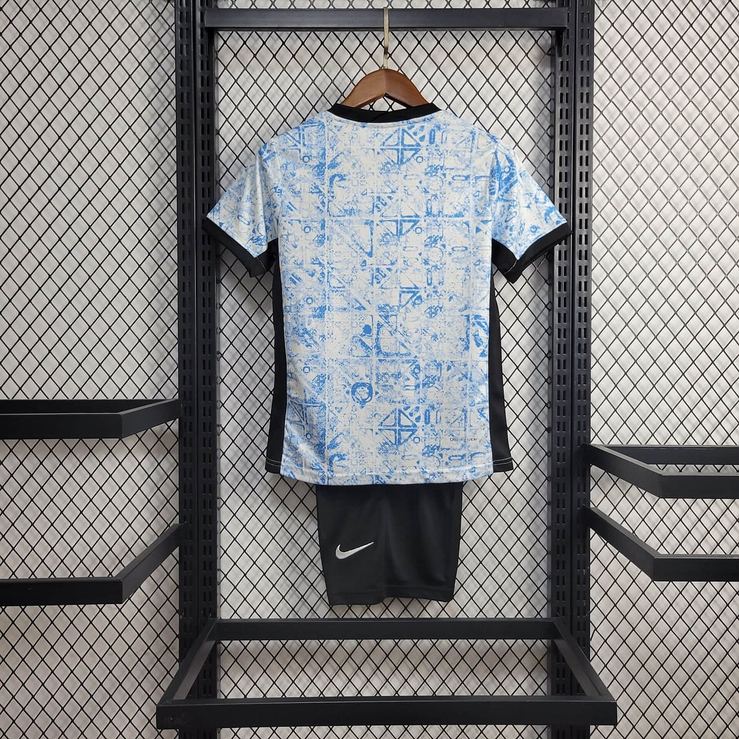 2024 Portugal Away Football Shirt Kids