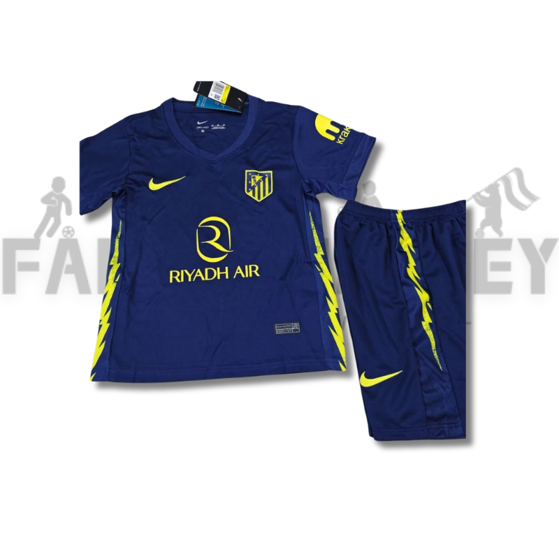 2025/2026 Atletico Madrid Away Football Shirt(For Kids)