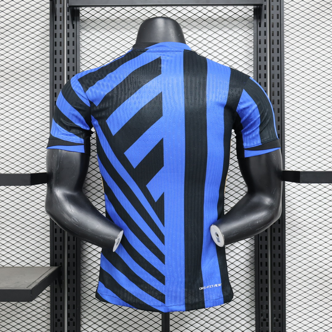 2024/2025 Player Edition Inter Home Advertising Edition Football Jersey