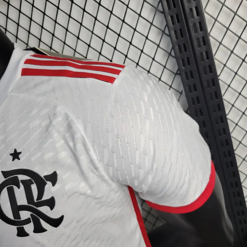 2024/2025 Flamengo White Away Football Shirt(Player Version)