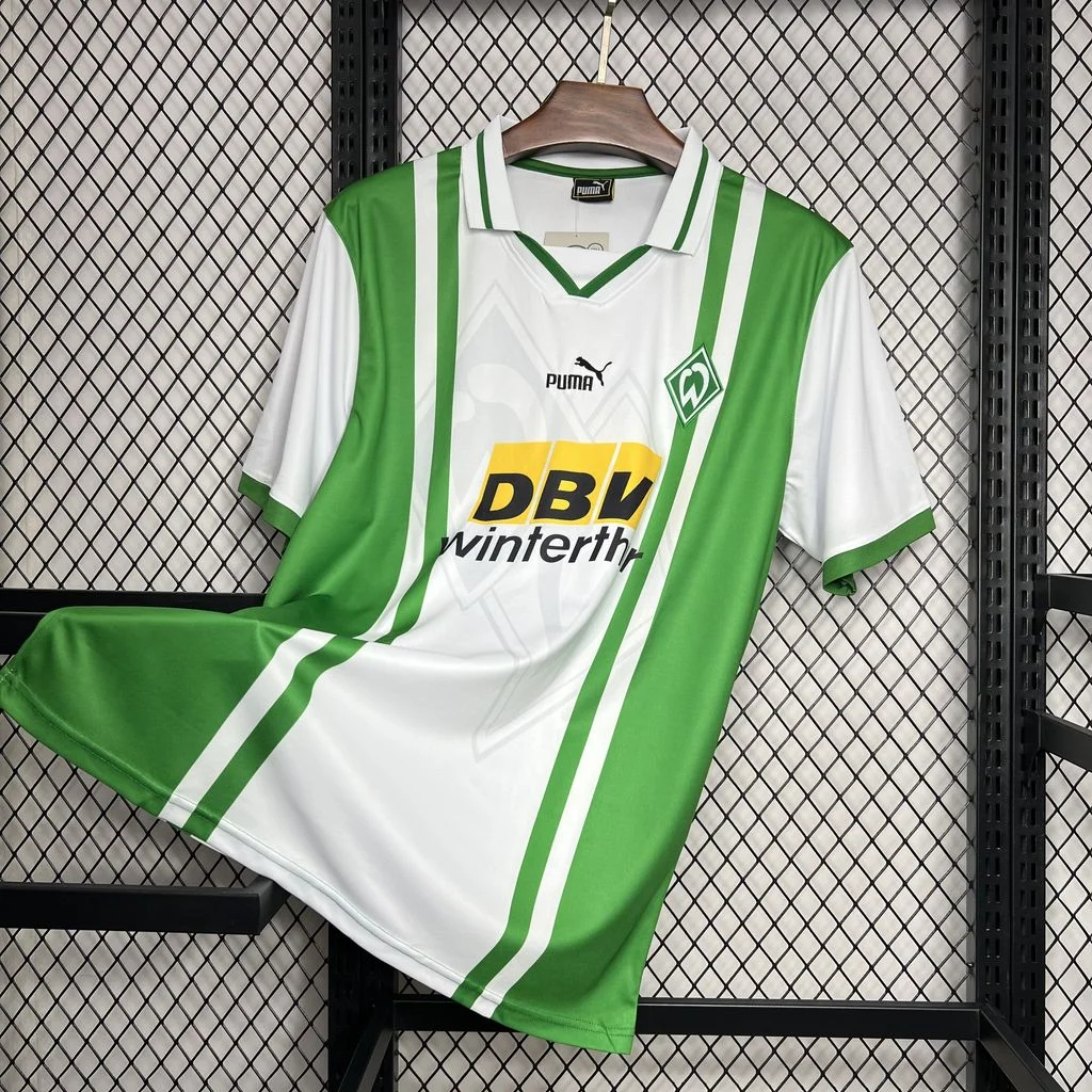 1996/1997 Werder Bremen Home Football Shirt(Fan version)