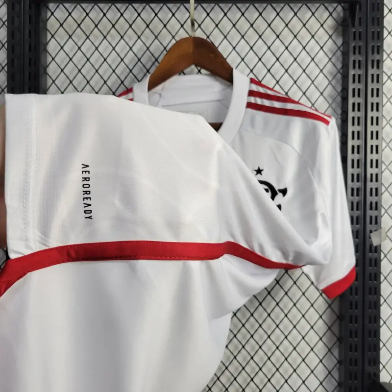 2024/2025 Flamengo White Away Football Shirt(For Fans Version)
