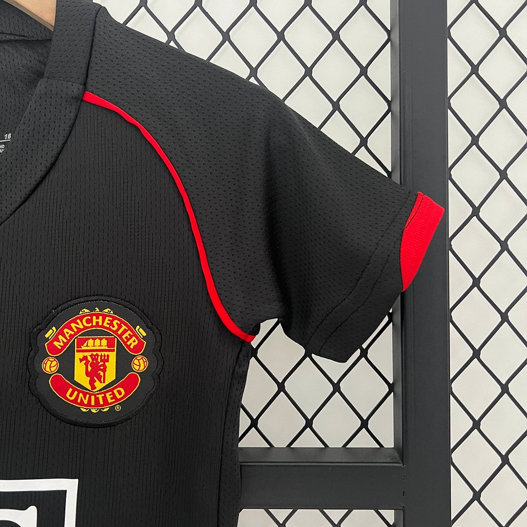 2006/2007 Manchester United Retro Away Football Shirt Kids Size