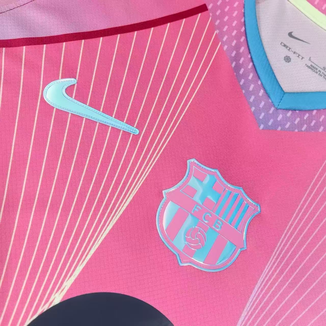 25/26 Barcelona Light Pink Special Jersey(Fans version)