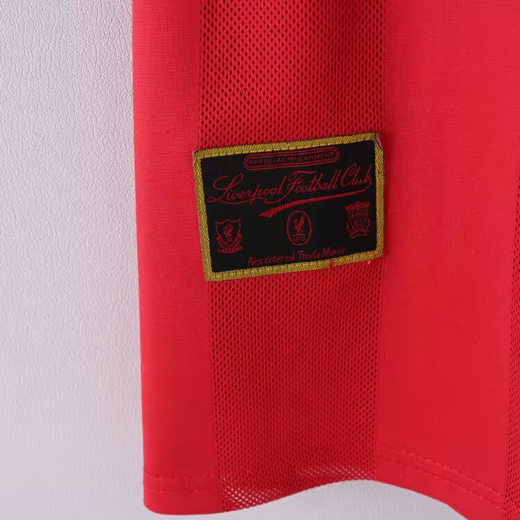 1995/1996 Liverpool Retro Champions League Home Football Shirt