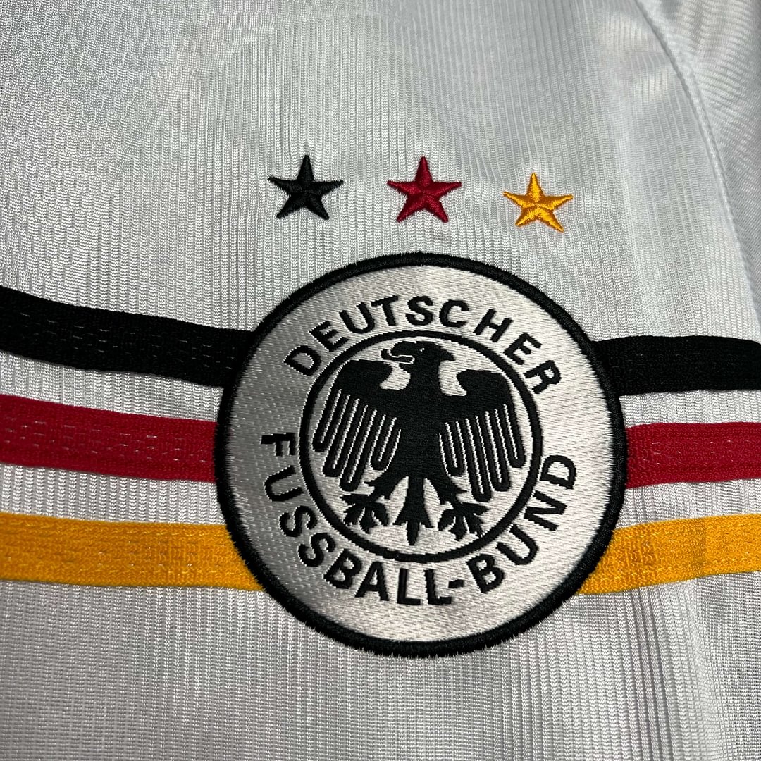 1998 Germany Retro Home Football Shirt( Fans Edition )
